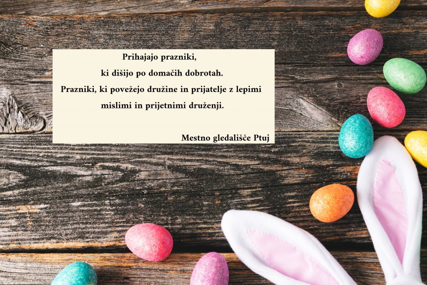 Vesele velikonočne praznike PRAZNIČNO VOŠČILO
