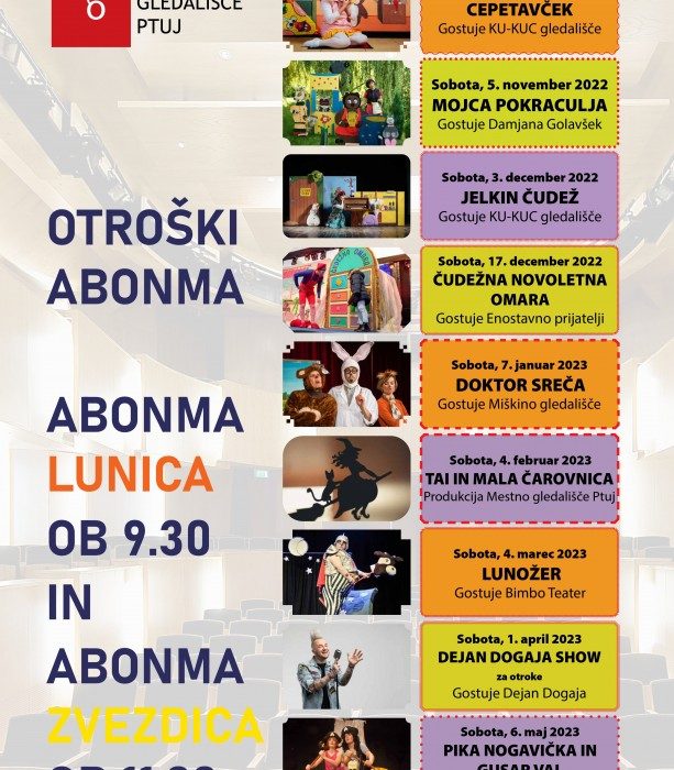 Abonma LUNICA in ZVEZDICA