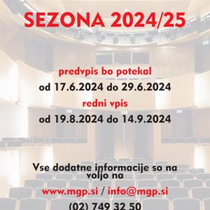 VPIS ABONMAJEV ZA SEZONO 2024/2025