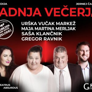 ZADNJA VEČERJA - za internetno stran ZADNJA VEČERJA 16.3.2026 in 17.3.2026